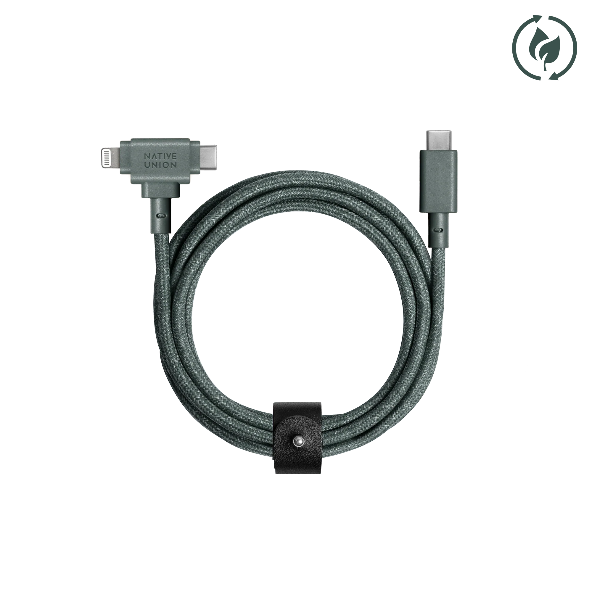 Belt Cable Duo (USB-C to USB-C & Lightning)