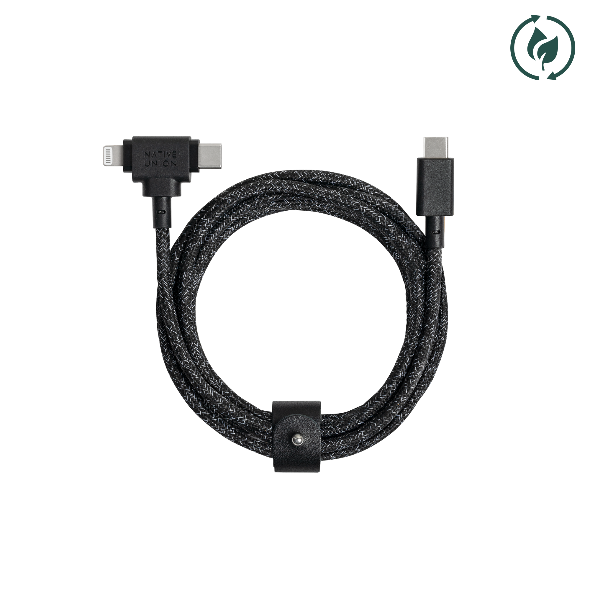 Belt Cable Duo (USB-C to USB-C & Lightning)