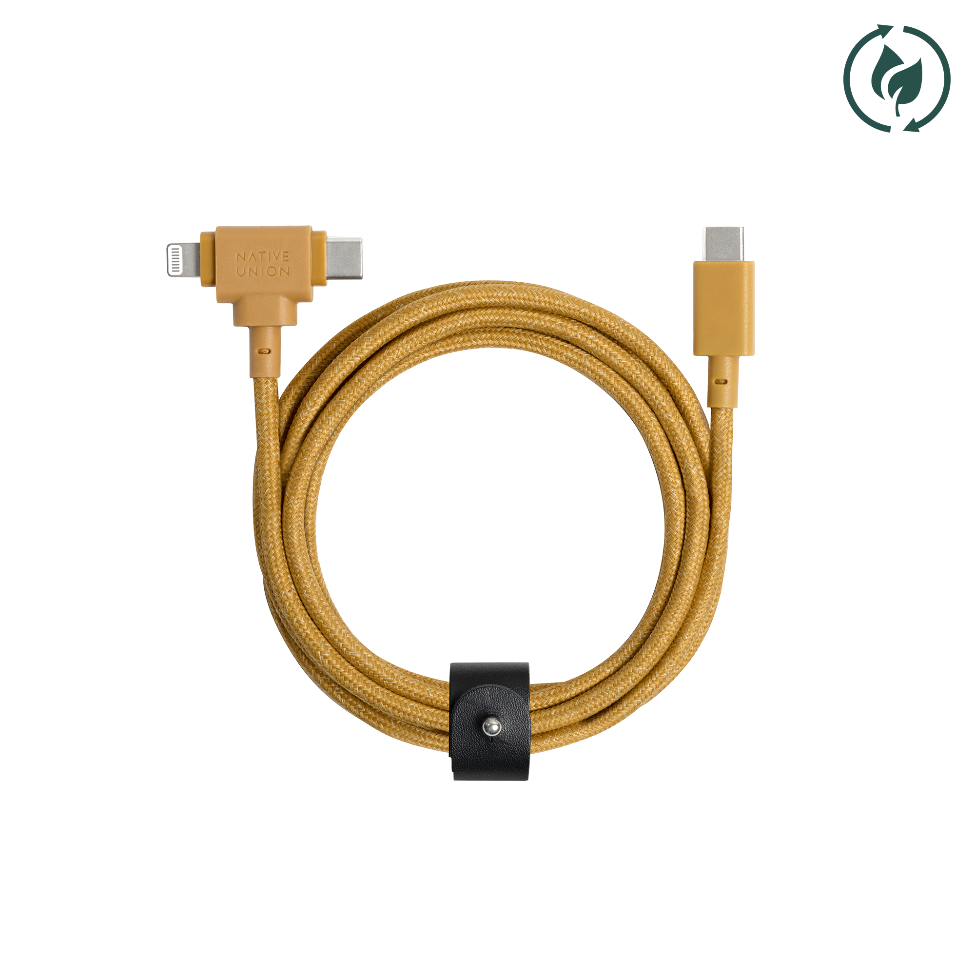 Belt Cable Duo (USB-C to USB-C & Lightning)