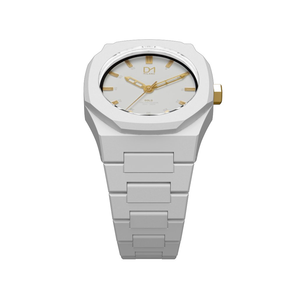 D1 Monochrome Gold 40mm White - Ante ShopD1 MilanoWatches00011645D1 - WA - MO03G - WHT