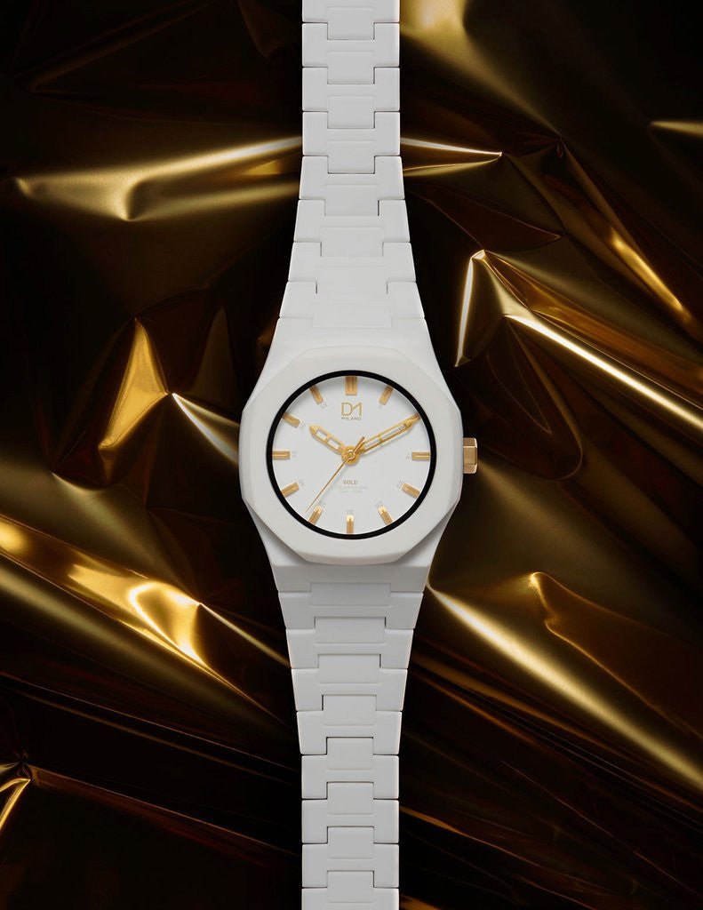 D1 Monochrome Gold 40mm White - Ante ShopD1 MilanoWatches00011645D1 - WA - MO03G - WHT