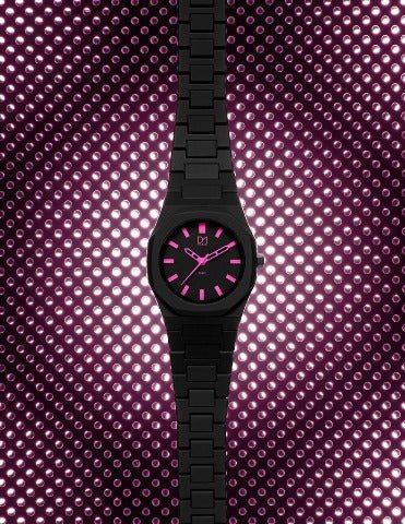 D1 Neon 36mm Black Pink - Ante ShopD1 MilanoWatches00011635D1 - WA - NE01L - PNK