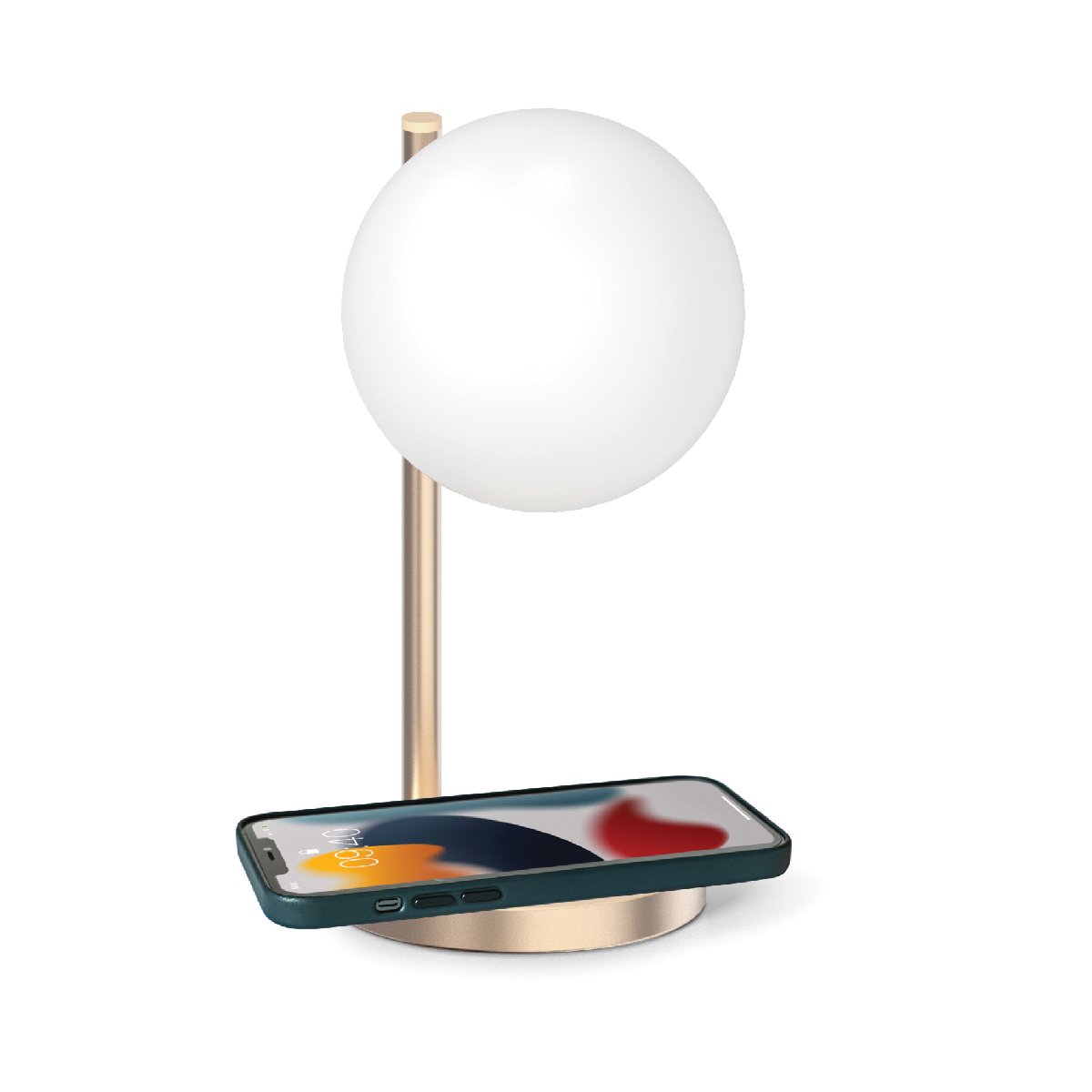 Lexon - Bubble Desk Lamp with Built - in Wireless Charger (Gold) - Ante ShopLexonLed Lamps810011116269LH70D