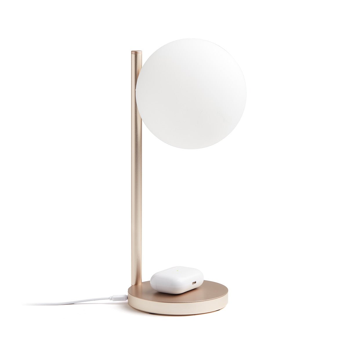 Lexon - Bubble Desk Lamp with Built - in Wireless Charger (Gold) - Ante ShopLexonLed Lamps810011116269LH70D