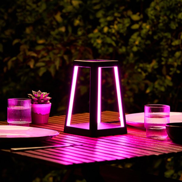 Lexon - Lantern Portable Lamp with Built - in Wireless Charger - Ante ShopLexonLed LampsLH94DB