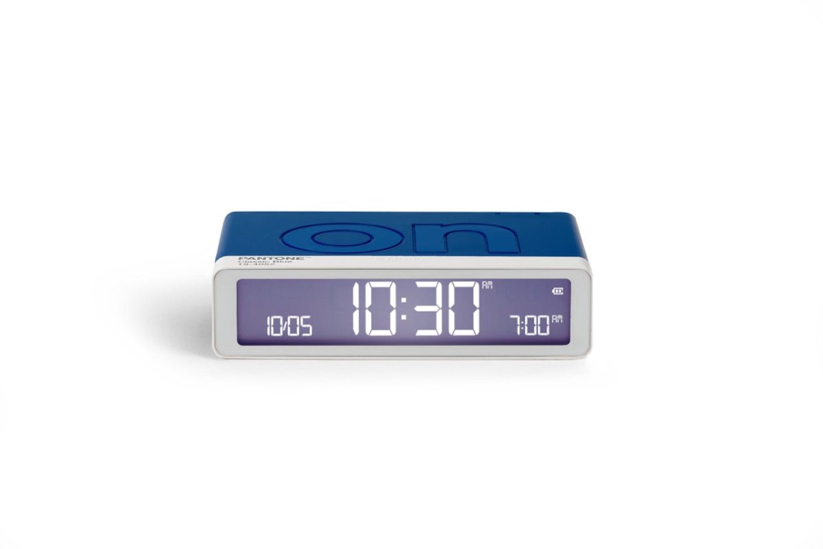 Lexon x Pantone - Flip Classic Alarm Clock - Ante ShopLexonAlarm Clocks3660491210479LR157PT - B