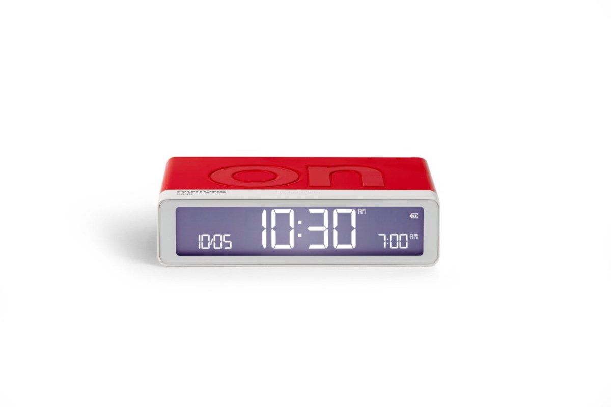 Lexon x Pantone - Flip Classic Alarm Clock - Ante ShopLexonAlarm Clocks3660491210509LR157PT - R