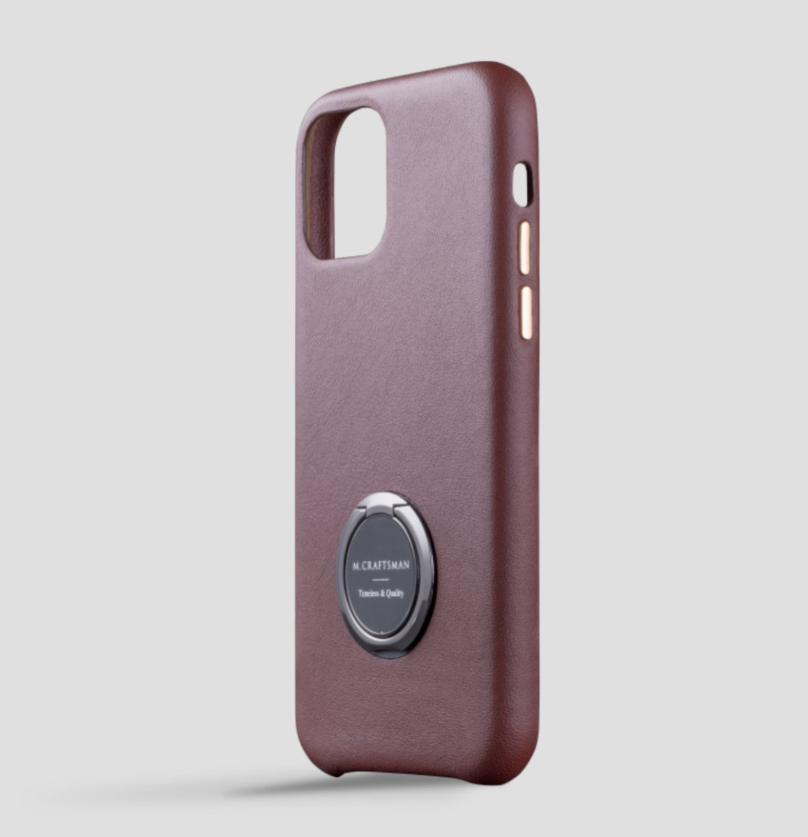 M.Craftsman WeaRing Leather Case for iPhone 11 Cases - Ante ShopM.CraftsmanCases4897080292175WR11M - LTH - BRN