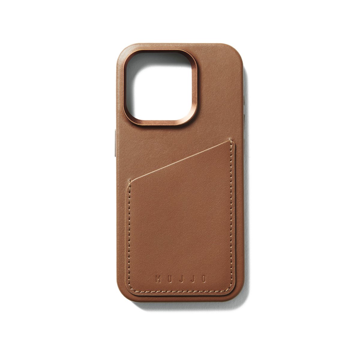 Mujjo Full Leather Wallet Case for iPhone 15 Pro (Magsafe) - Ante ShopMujjoMobile Phone CasesMUJJO - CL - 040 - BK