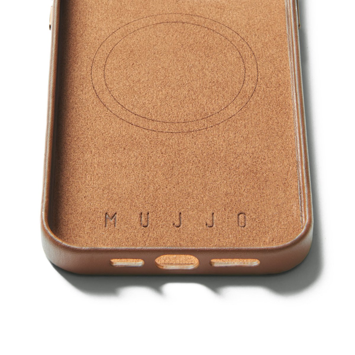 Mujjo Full Leather Wallet Case for iPhone 15 Pro (Magsafe) - Ante ShopMujjoMobile Phone CasesMUJJO - CL - 040 - TN