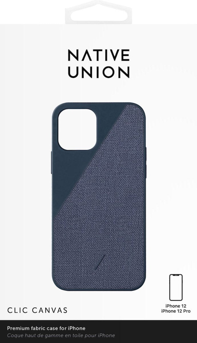 Native Union Clic Canvas - iPhone 12/12 Pro - Ante Shopnative unionCasesCCAV - IND - NP20M