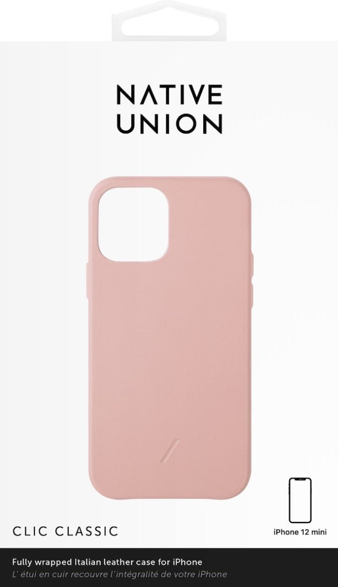 Native Union Clic Classic Leather - iPhone 12 Mini - Ante Shopnative unionCasesCCLAS - NUD - NP20S