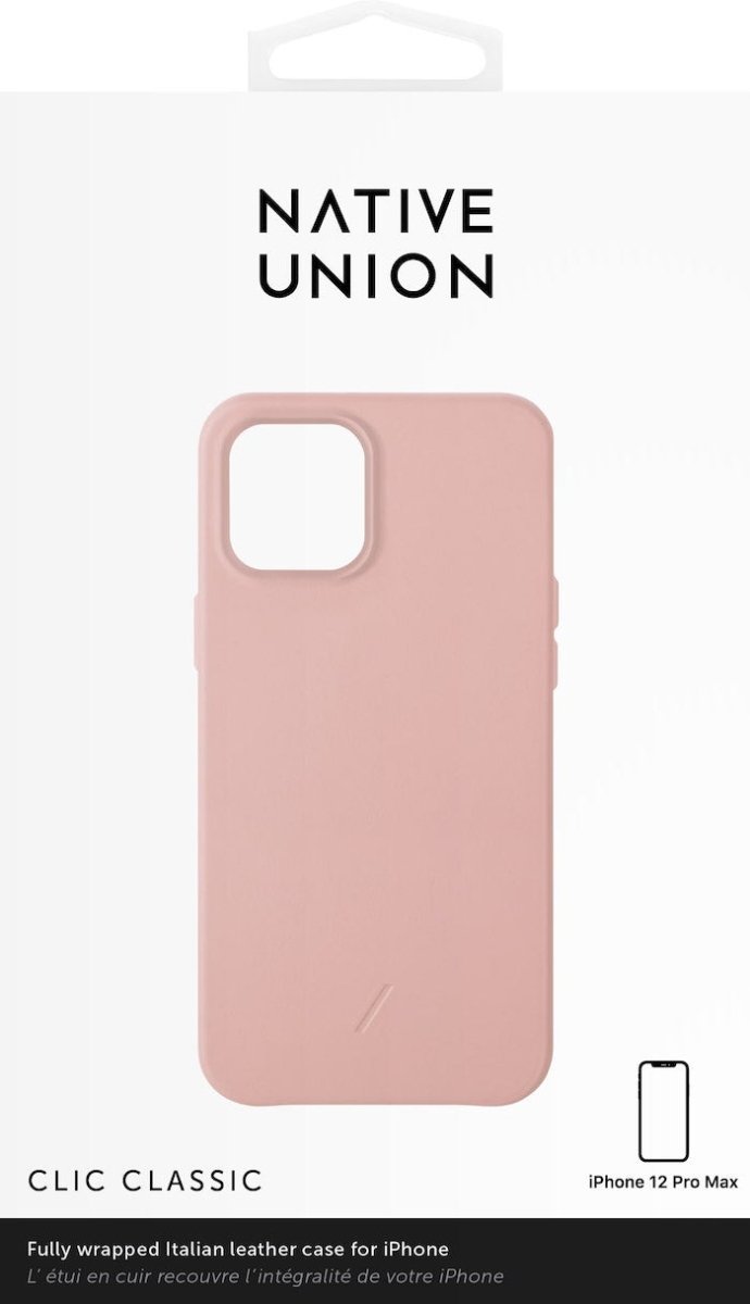 Native Union Clic Classic Leather - iPhone 12 Pro Max - Ante Shopnative unionCasesCCLAS - NUD - NP20L