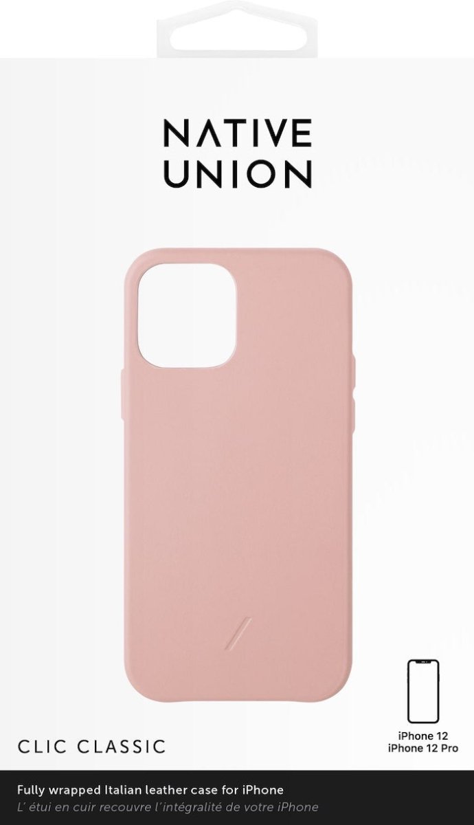 Native Union Clic Classic Leather - iPhone 12/12 Pro - Ante Shopnative unionCasesCCLAS - NUD - NP20M