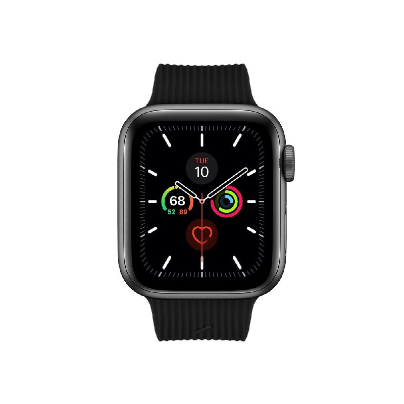 Native Union Curve Silicone Straps for Apple Watch 38/40/41mm - Ante ShopNative UnionApple Watch StrapsCSTRAP - AW - S - BLK