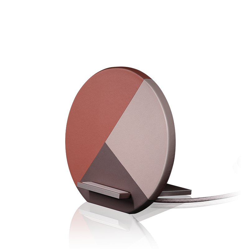 Native Union Dock Marquetry Wireless Charger - Ante ShopNative UnionTech - cessories846654031485DOCK - WL - MARQ - ROSE