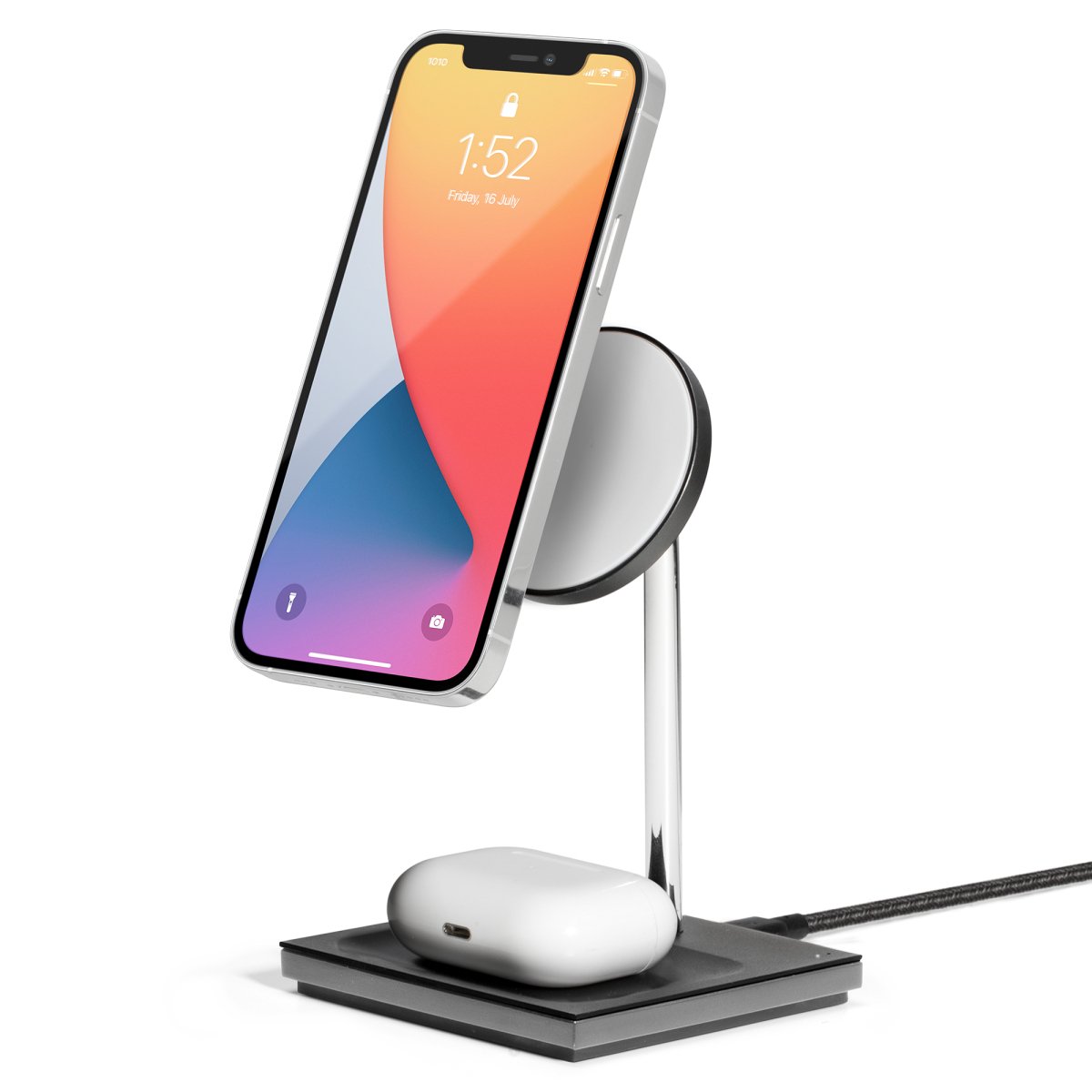 Native Union Snap 2 - in - 1 Magnetic Wireless Charger - Ante ShopNative UnionWireless Chargers846654042887SNAP - 2IN1 - WL - BLK