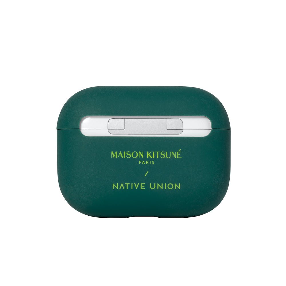 Native Union x Maison Kitsuné Green Cool - Tone Fox Head Case for AirPods Pro - Ante ShopNATIVE UNIONAirpod Case846654043310APPRO - GRN - GFOX