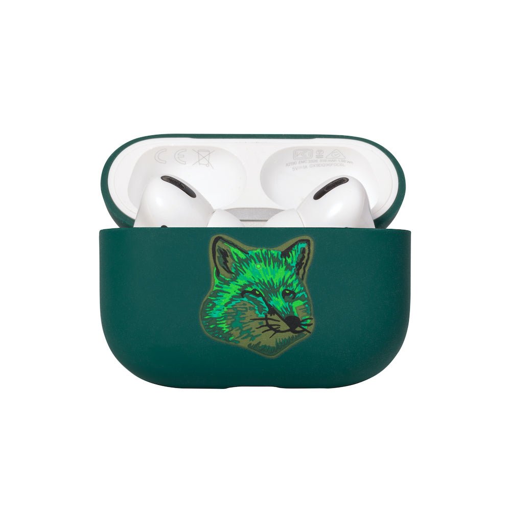 Native Union x Maison Kitsuné Green Cool - Tone Fox Head Case for AirPods Pro - Ante ShopNATIVE UNIONAirpod Case846654043310APPRO - GRN - GFOX