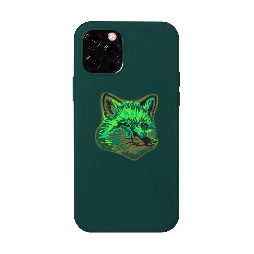 Native Union x Maison Kitsuné Green Cool - Tone FoxHead Case for iPhone 12 / 12 Pro - Ante ShopNATIVE UNIONTech - cessories846654043303CGFOX - GRN - NP20M