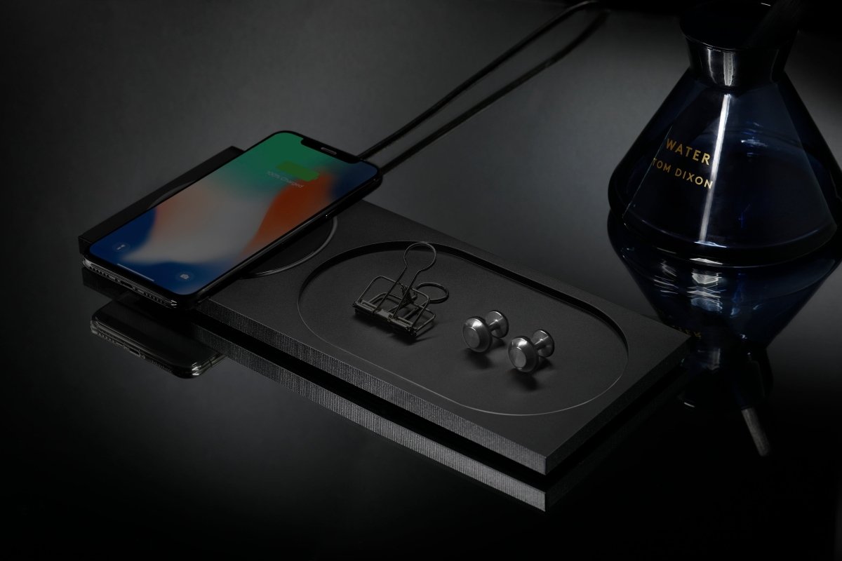 Native Union x Tom Dixon Limited Edition Block Wireless Station - Ante ShopNative Unionwireless chargerBLOCK - WS - BLK - TD