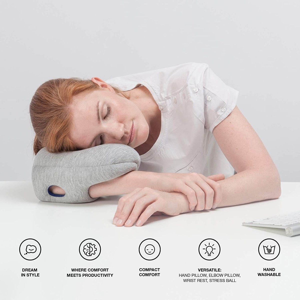 Ostrichpillow Mini Handy Pillow - Ante ShopOstrichpillowTravel Pillow7640159380511OSP - OPMX11U - BLU