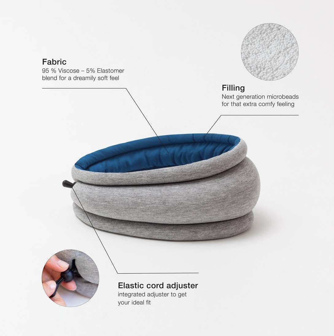 Ostricpillow Light Versatile Pillow - Ante ShopOstrichpillowTravel Pillow7640159380191OSP - OPLR02U - GRY