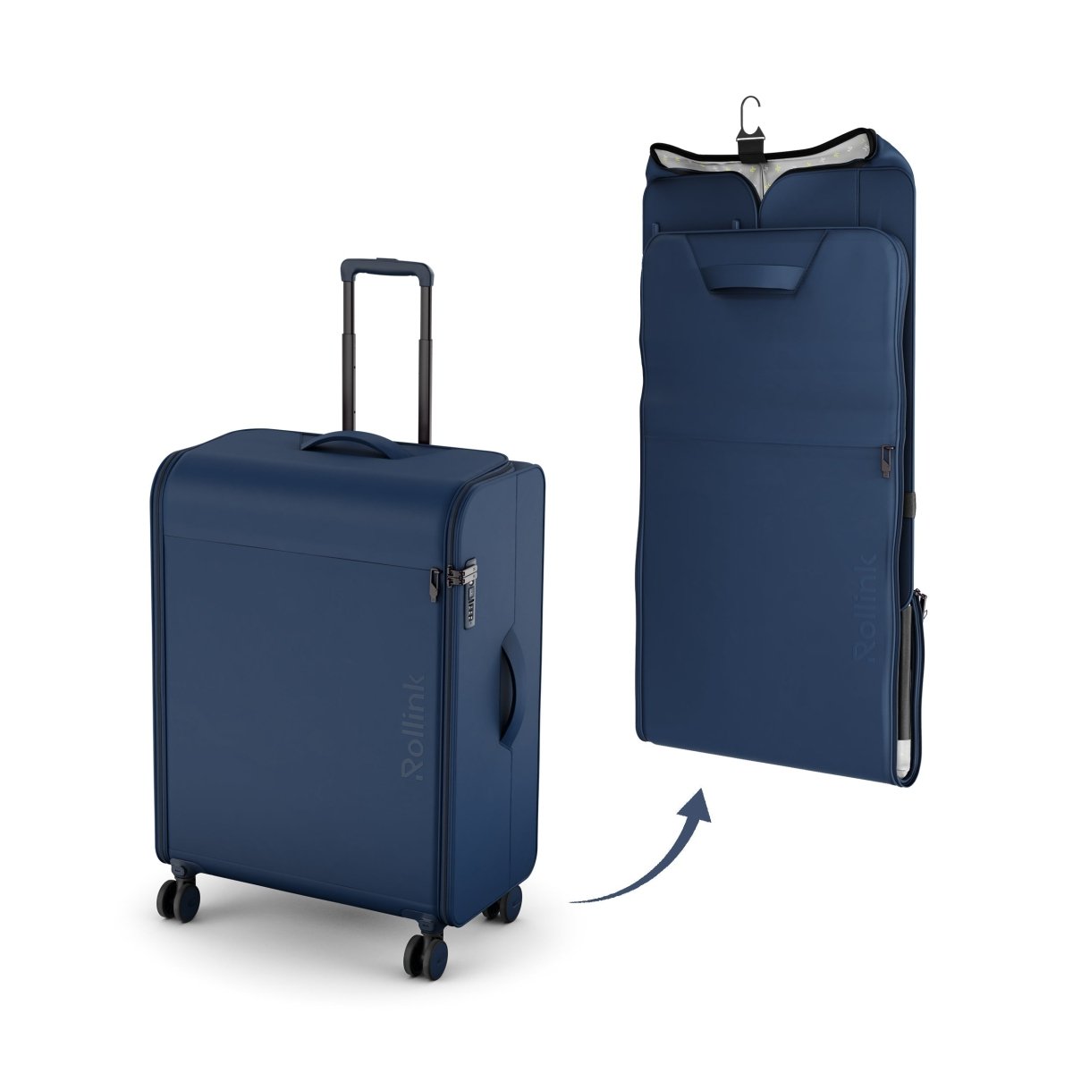 Rollink FUTO 4 Wheel Carry On Suitcase 21inch