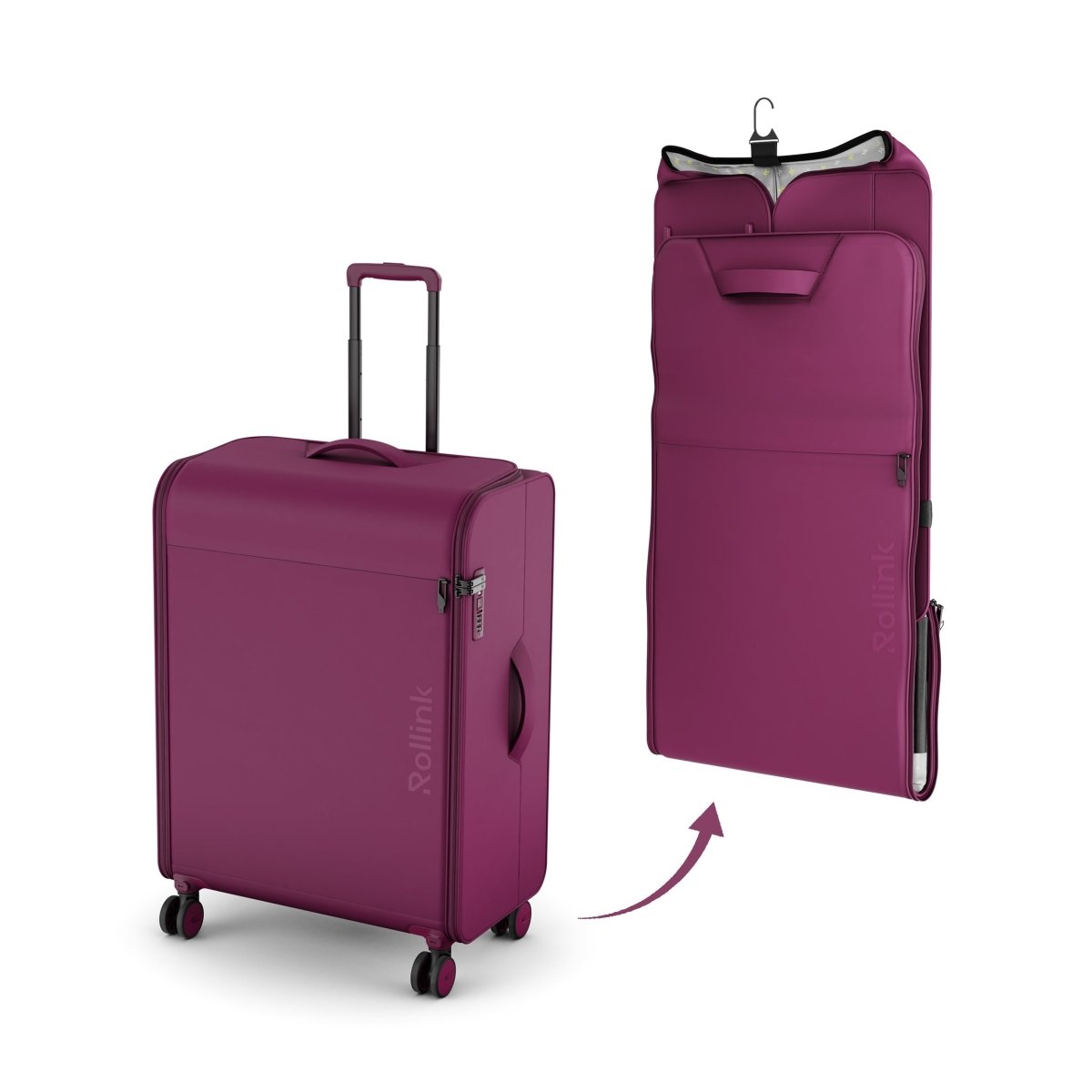 Rollink FUTO 4 Wheel Suitcase - 26inch - Ante ShopRollink