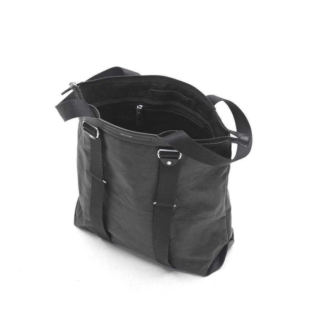 Simple ZipShopper Organic Jet Black - Ante ShopQwstionBagpack00016225QW - ZPSOJBV1