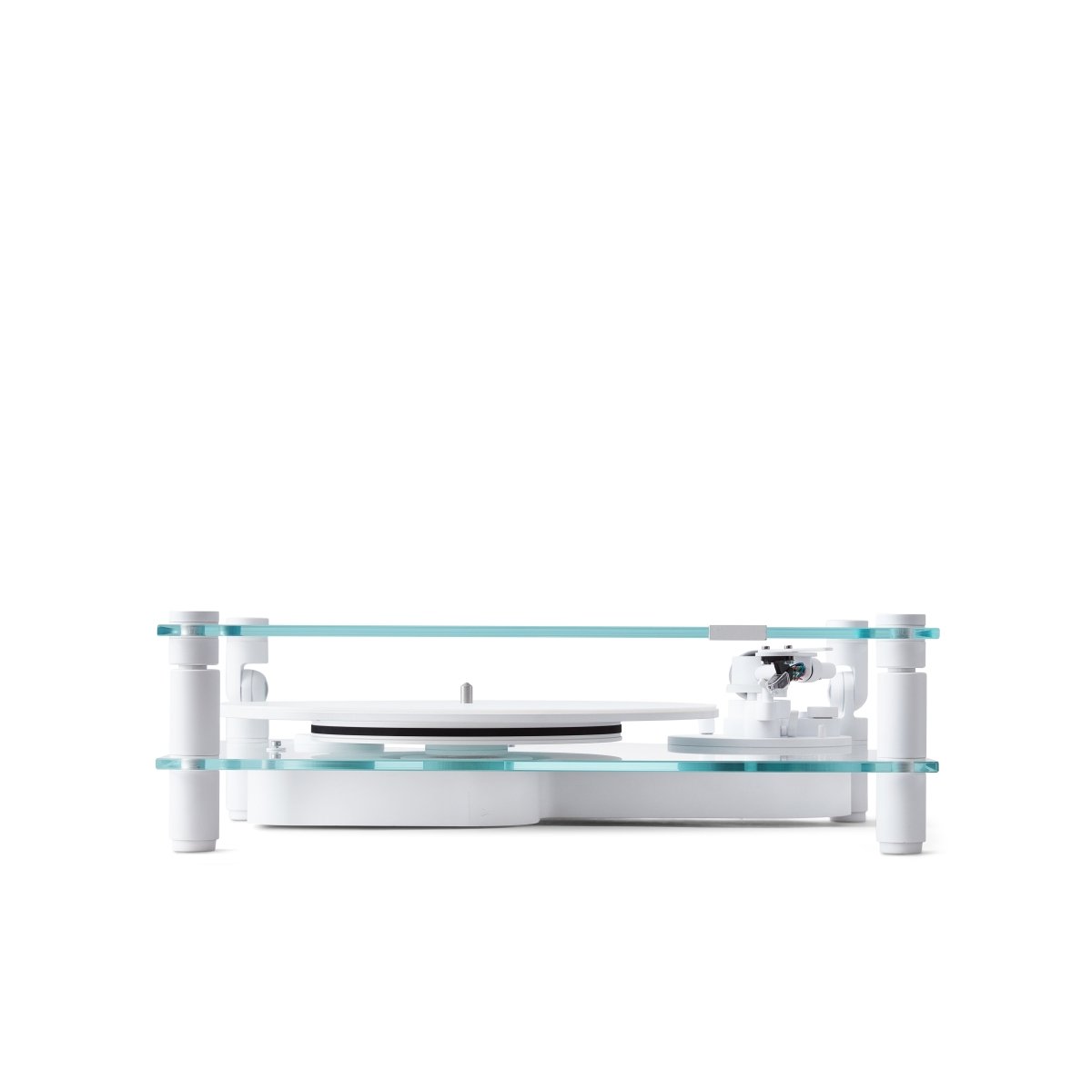 Transparent Turntable (White) - Ante ShopTransparentSpeakers7350077880238TT - W