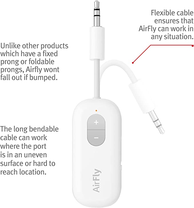 Twelve South AirFly Pro / Airfly SE| Wireless Bluetooth Transmitter/Receiver - Ante ShopTwelve SouthBluetooth Transmitters811370024905TS - 2259WHT