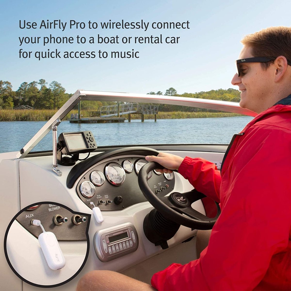 Twelve South AirFly Pro / Airfly SE| Wireless Bluetooth Transmitter/Receiver - Ante ShopTwelve SouthBluetooth Transmitters811370024905TS - 2259WHT