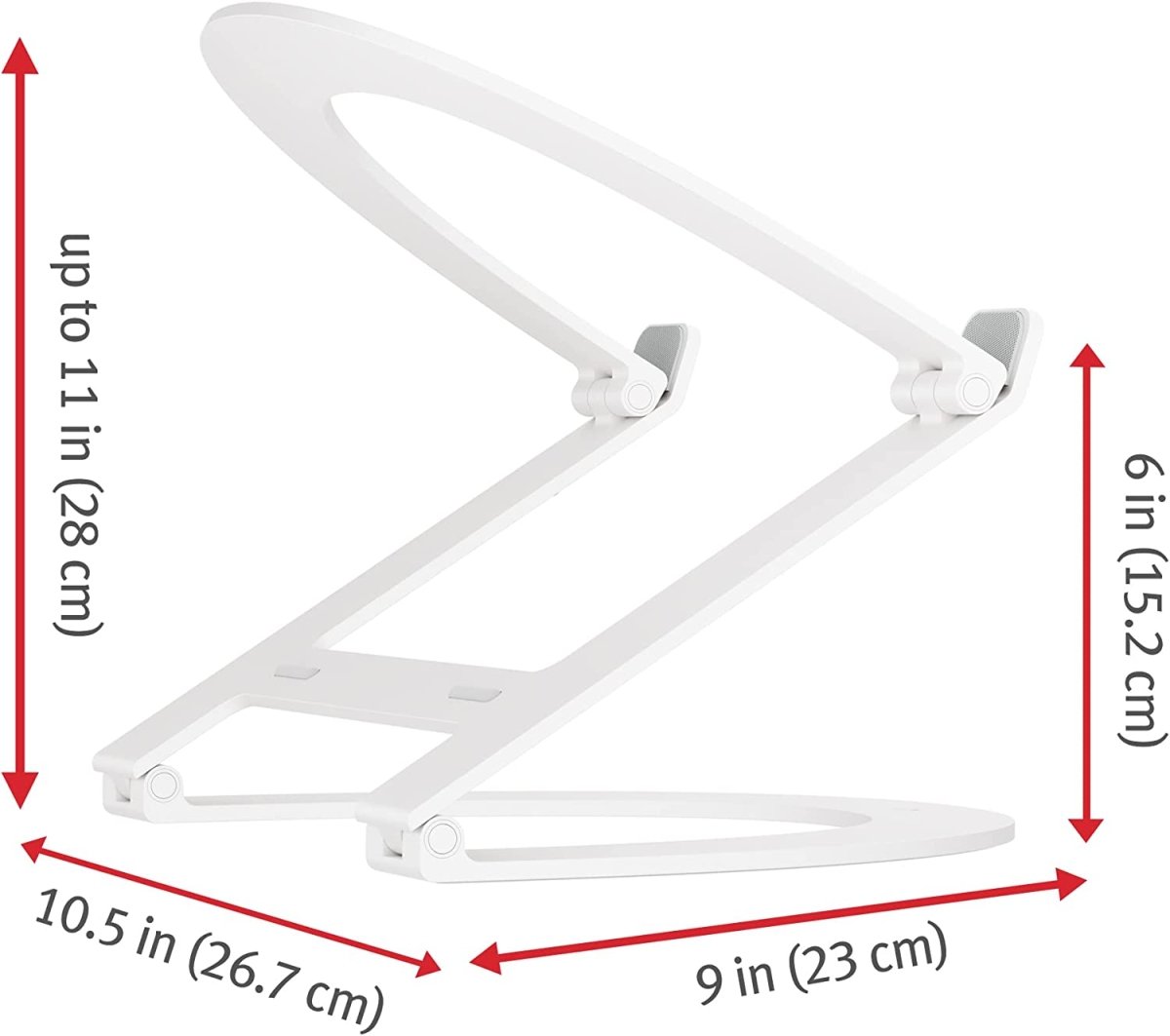 Twelve South Curve Flex | Ergonomic Height & Angle Adjustable Aluminum Laptop/MacBook Stand/Riser, fits 10" - 17", Folds Flat for Portability - Ante ShopTwelve SouthComputer Risers & Stands811370024332TS - 2202WH