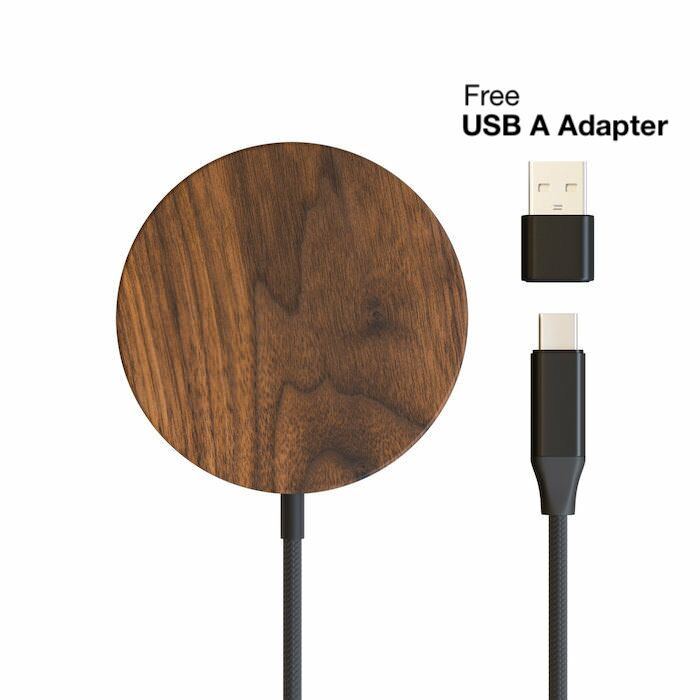 Woodcessories MagPad - Wooden MagSafe Wireless Charger Walnut - Ante ShopWoodcessoriesWireless Chargers4260382638697ECO507