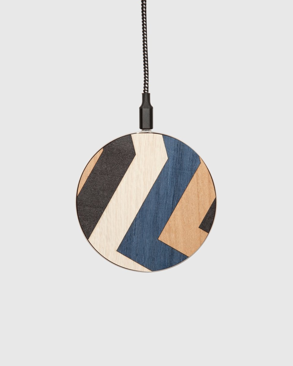 Wood'd Wireless Charger Riga Blue - Ante ShopWOODWireless Chargers8055519949755WD - WL - 460048