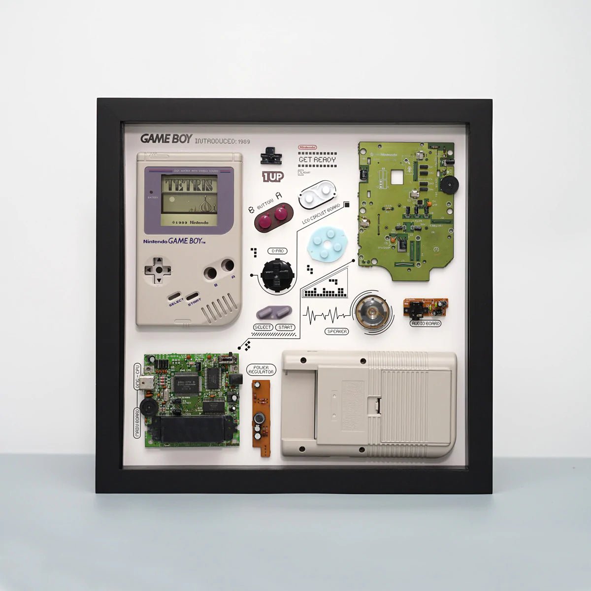 XreArt Deconstructed Xreart Nintendo Game Boy (1989) Framed Artwork - Ante ShopXREARTArts & Crafts0749666234304XRE - HKGBOH1